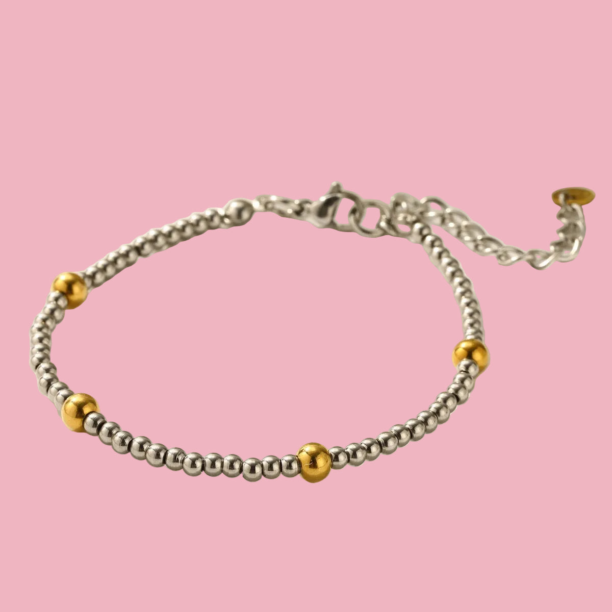 Pulsera Bicolor Bolitas
