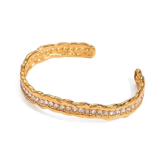 Brazalete Abstracto Zirconia