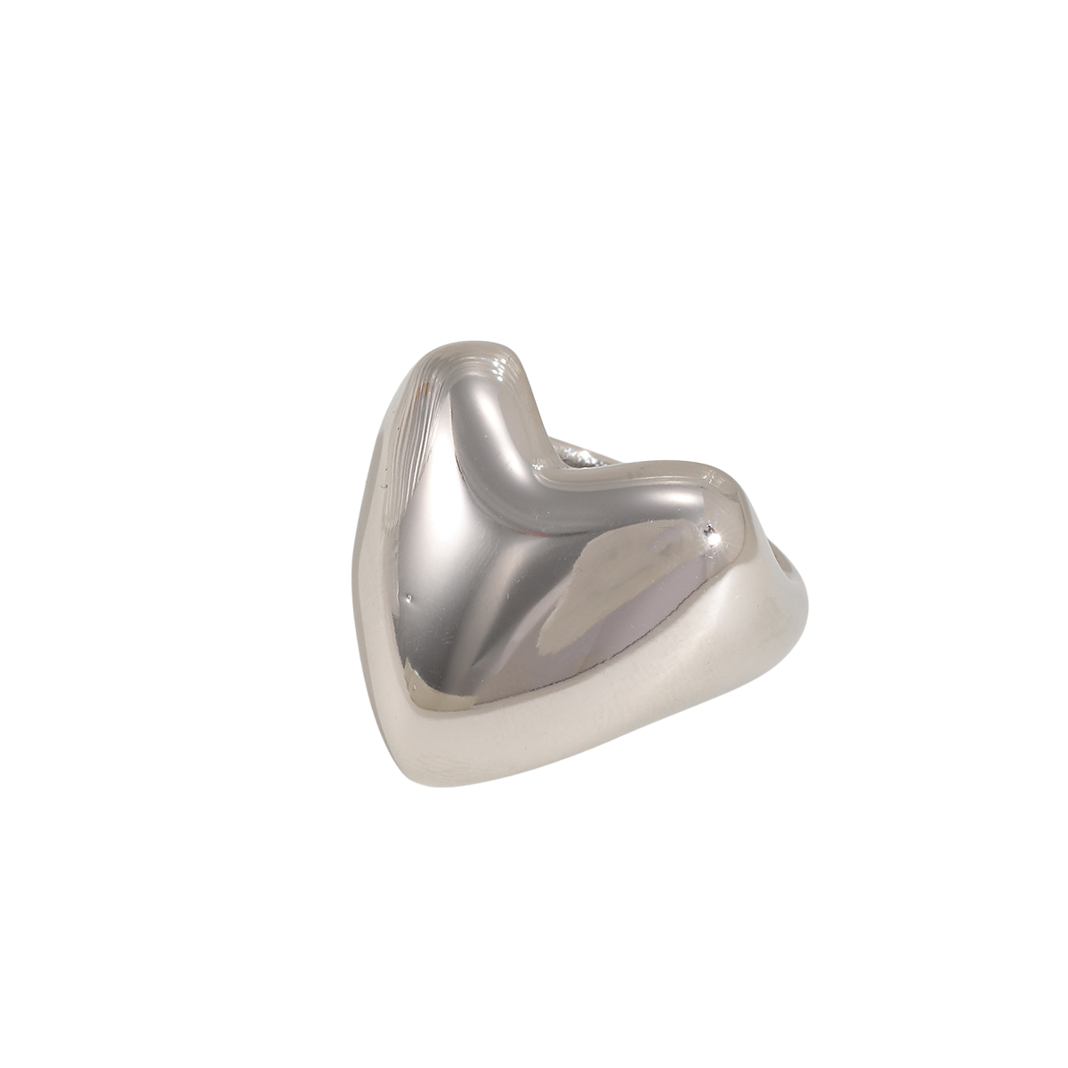 Anillo Corazon Chunky