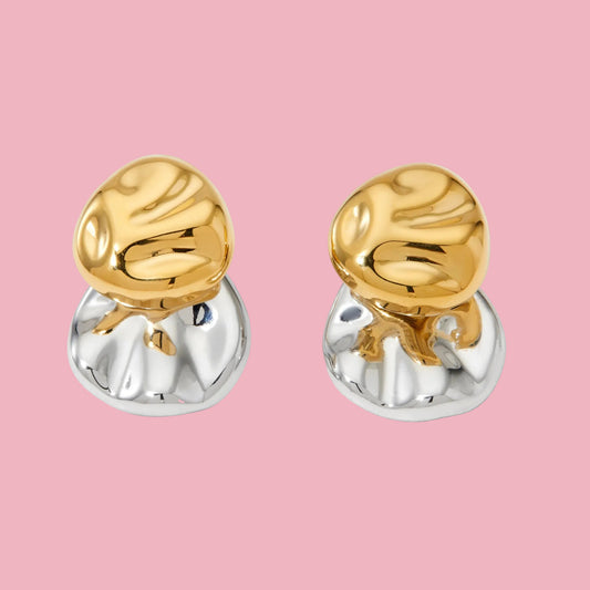 Aretes “Double-Moon”