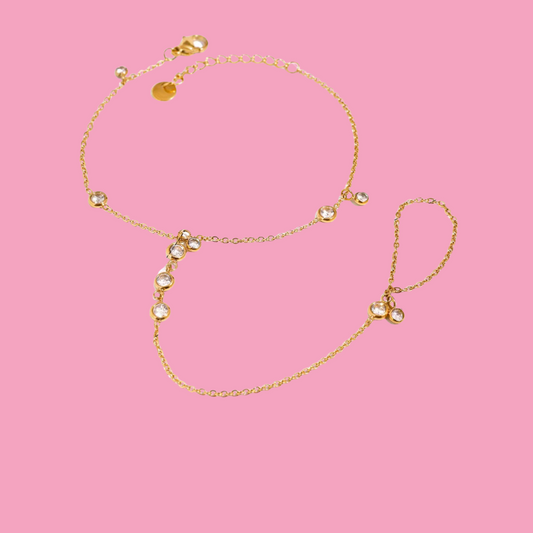 Pulsera Anillo Piedras