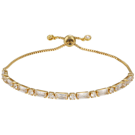 Pulsera Mini Baguette Ajustable