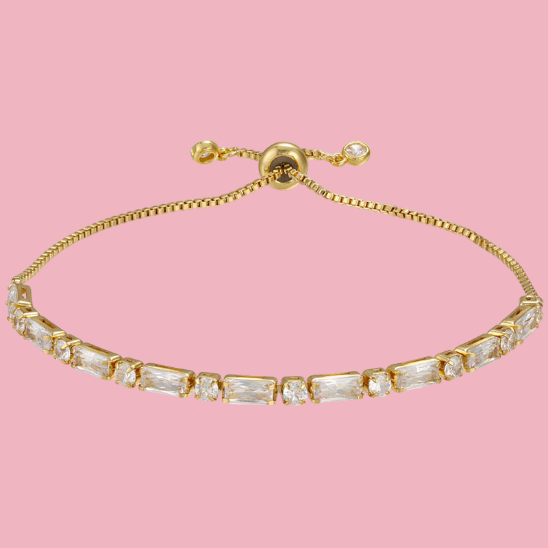 Pulsera Mini Baguette Ajustable