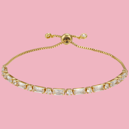 Pulsera Mini Baguette Ajustable