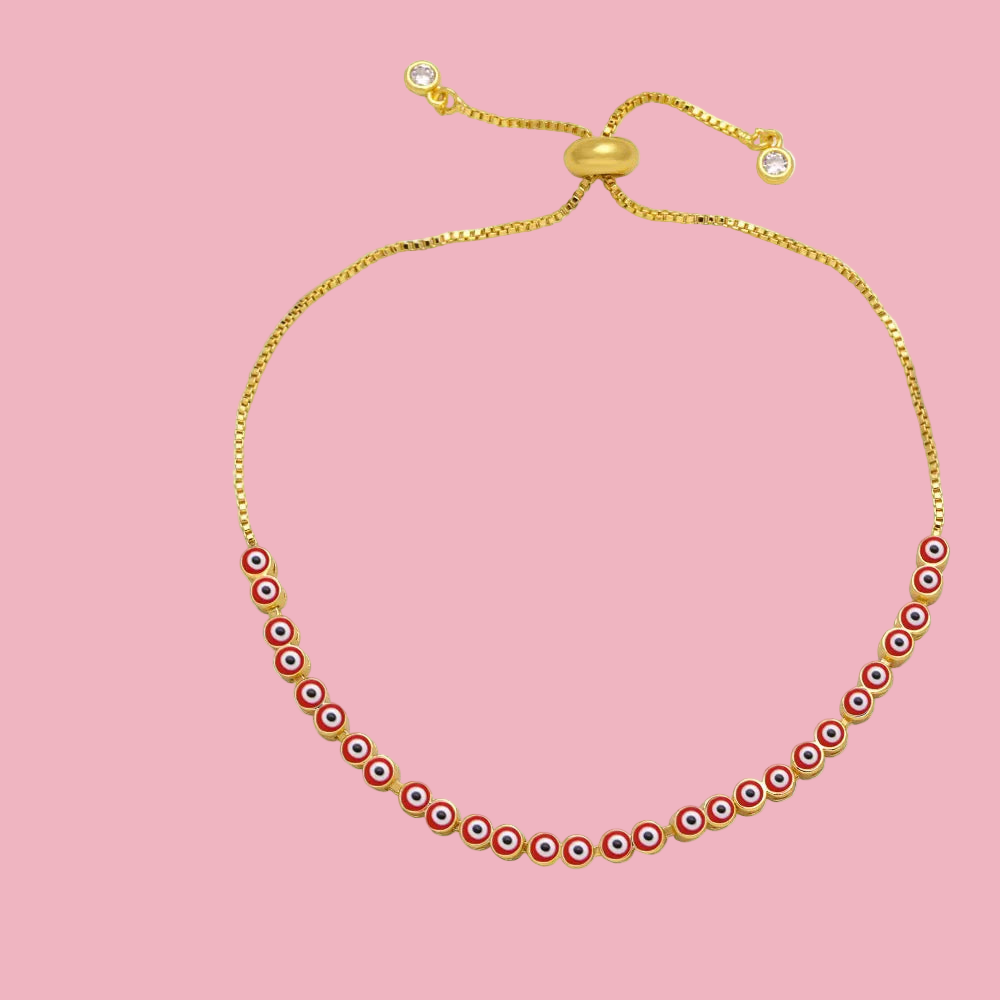 Pulsera Ojitos Ajustable