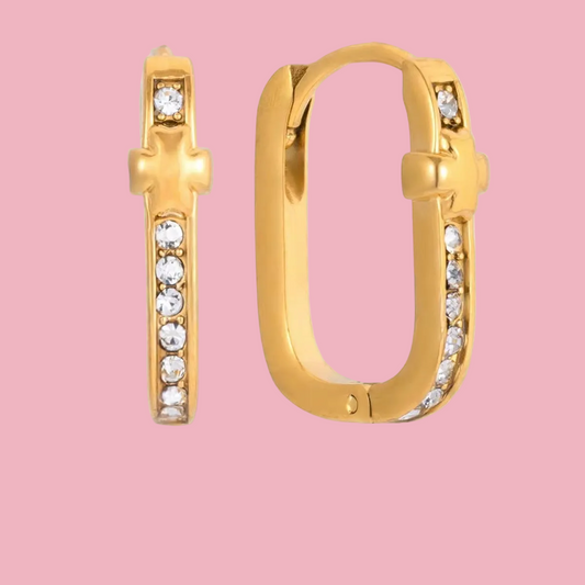 Hoops Cuadro Cruz Zirconia
