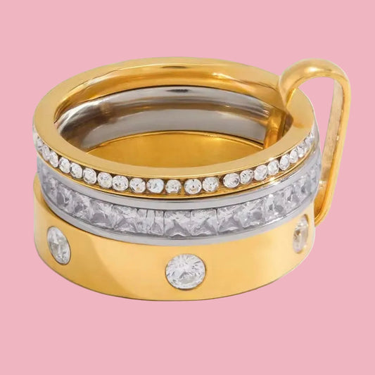 Anillo Triple Link