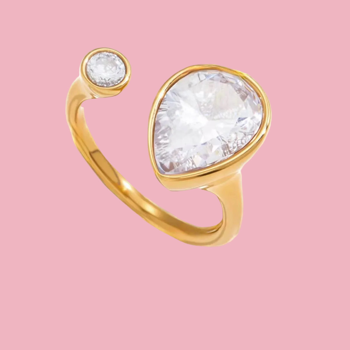 Anillo Gota Clásica