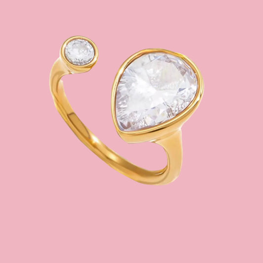 Anillo Gota Clásica