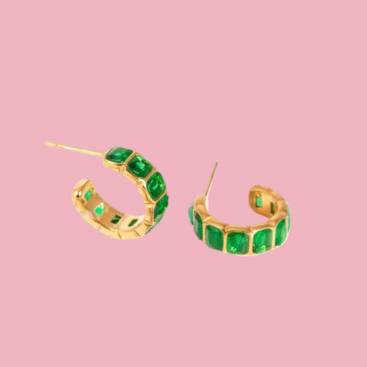 Hoops Piedras Verde