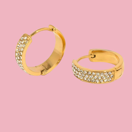Hoops Triple Zirconia