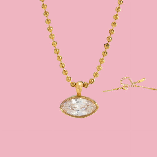 Collar Piedra Oval