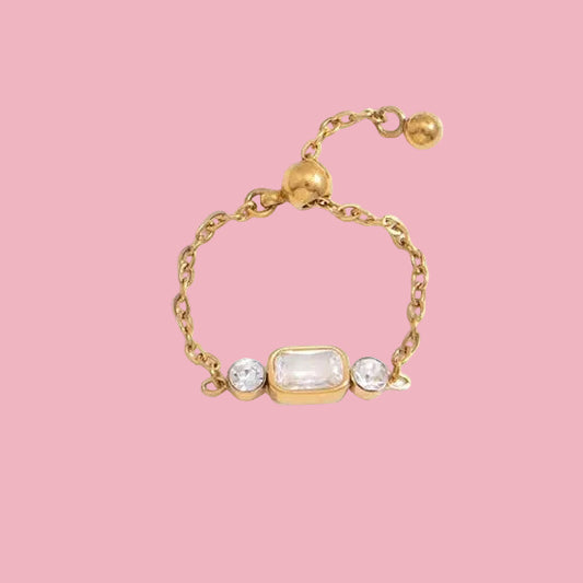 Pinky Ring Piedras Blanca