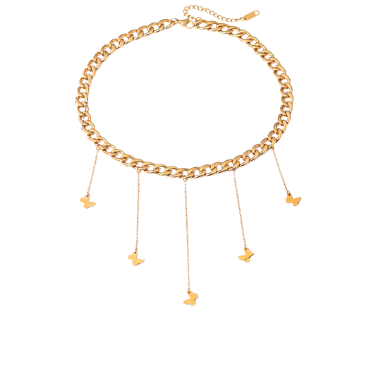 Choker Mariposas Colgantes