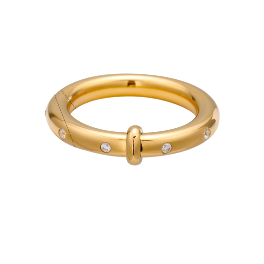 Anillo Liso Zirconia