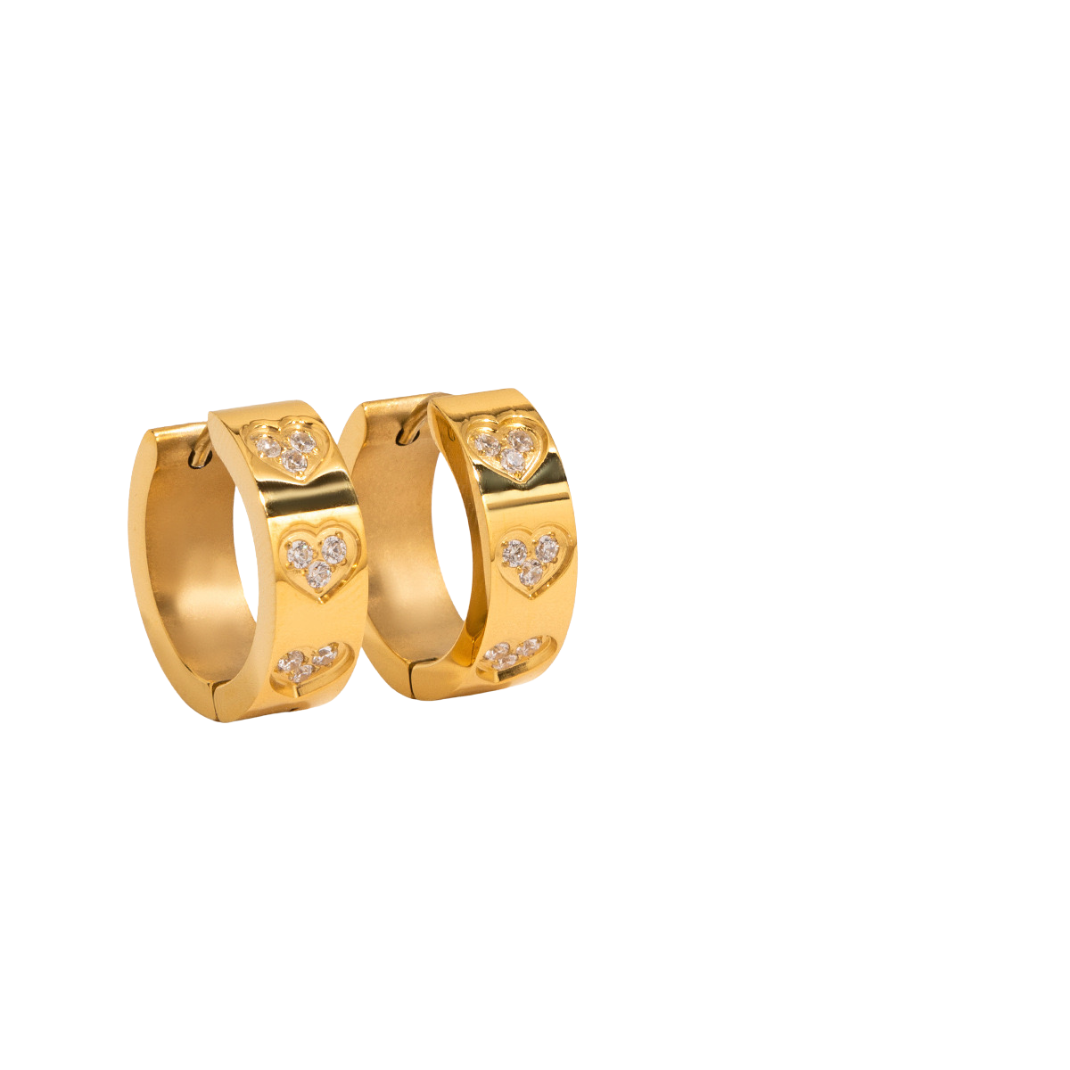 Hoops Medianos Corazones