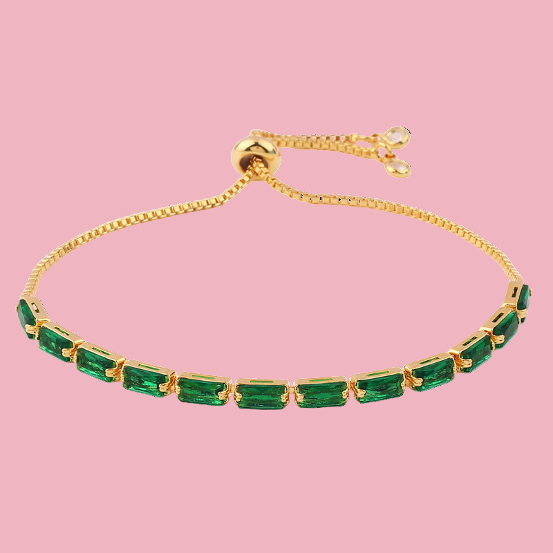 Pulsera Mini Baguette Ajustable