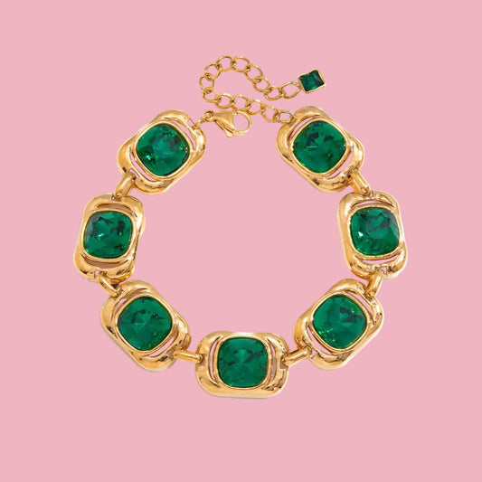 Pulsera Piedra Verde