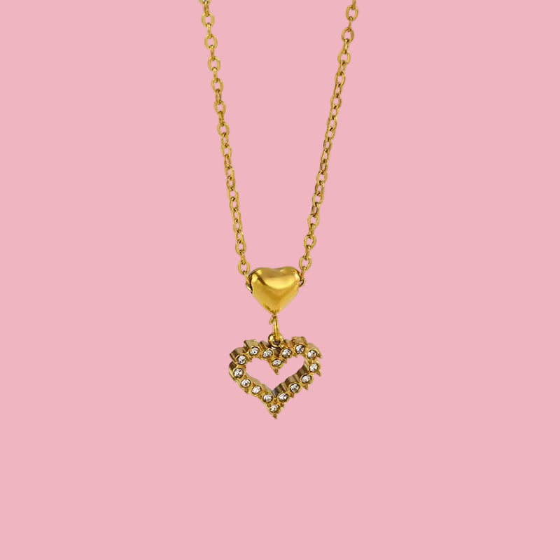 Cadena Heart Zirconia
