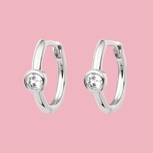 Hoops Piedra Plata