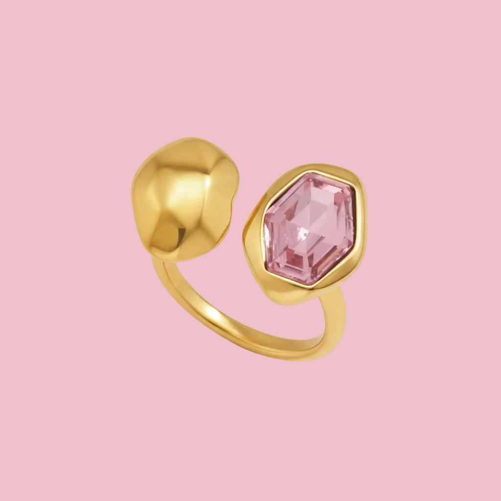 Anillo Pink Gem