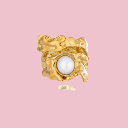 Anillo Abstract Pearl
